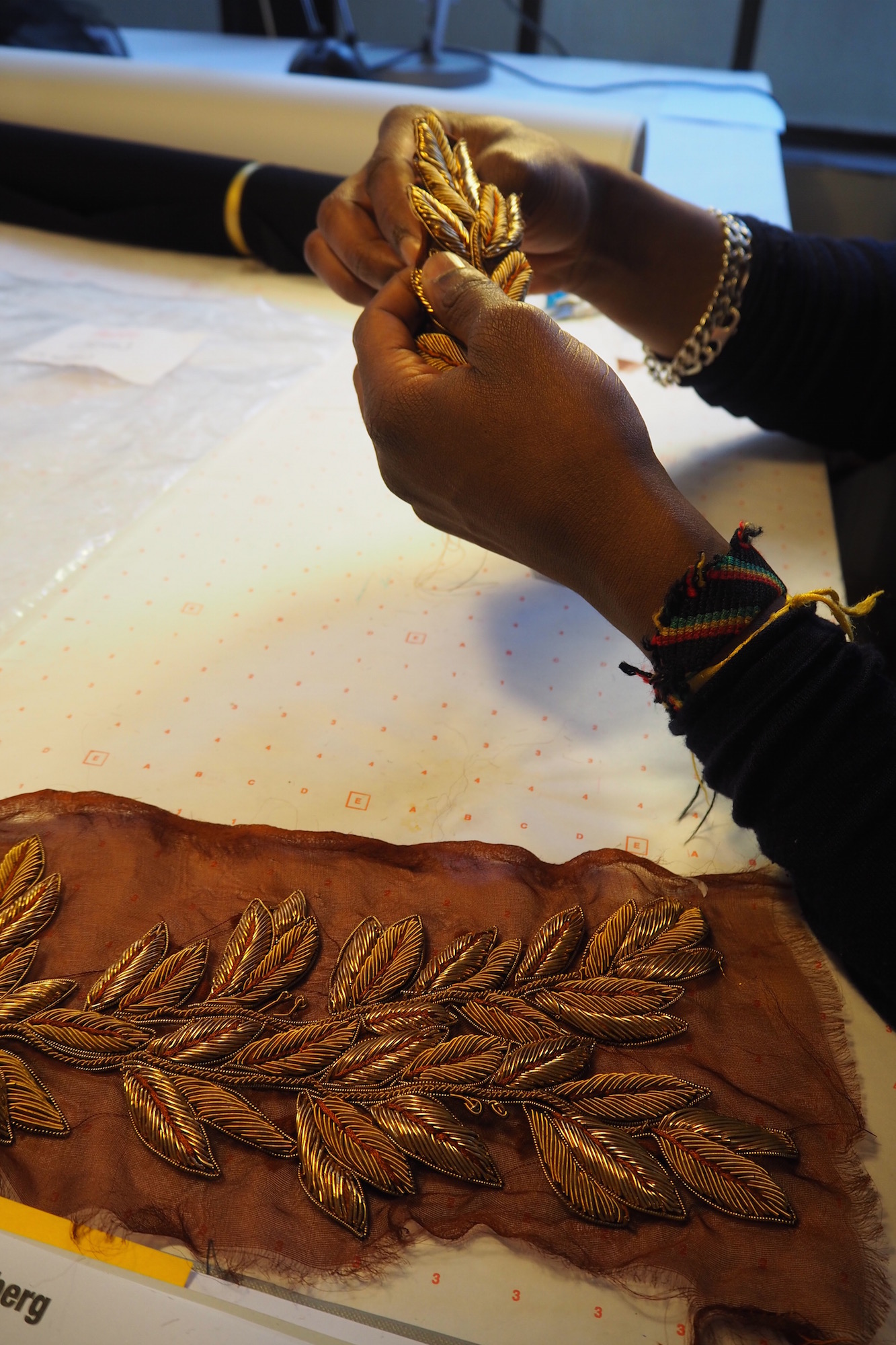 Appliqués for Jason&rsquo;s frock coat