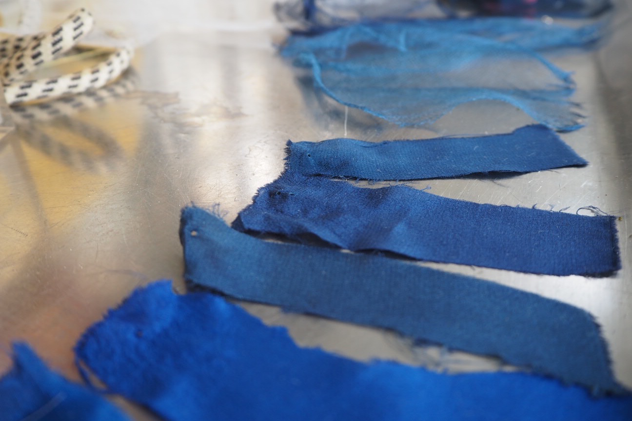 Looking for the right blue